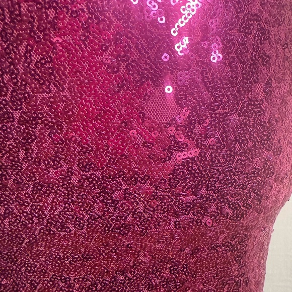 Hello Molly Pink Sequin Mini Dress - Picture 3 of 8